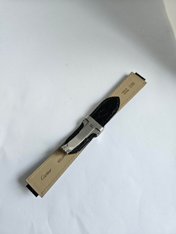 Cartier Ballon Bleu 42mm - 20mm Original leather strap and folding buckle