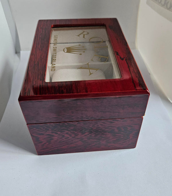 Rolex presentation Box - Travel case -  3 watches