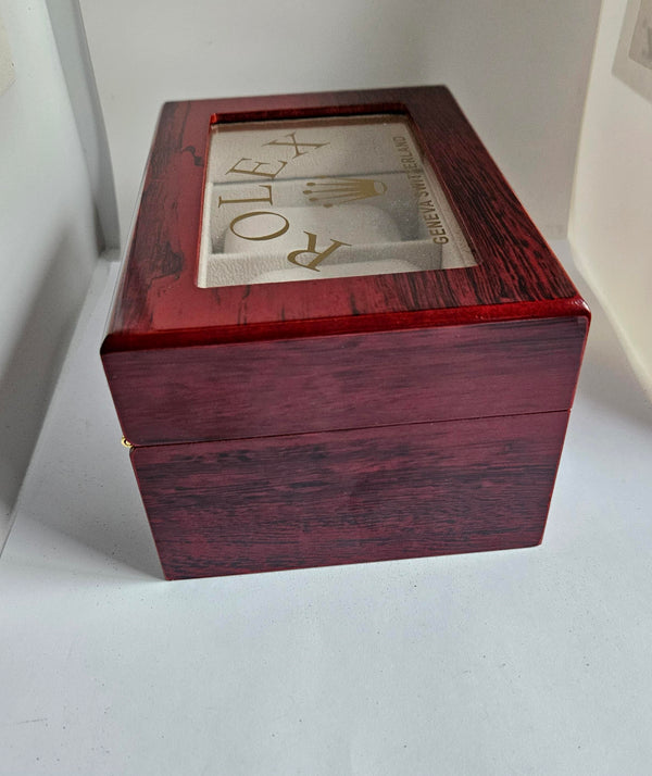 Rolex presentation Box - Travel case -  3 watches