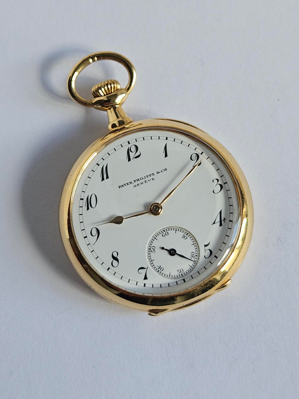 Patek Philippe Pocket Watch Vintage - 18K gold case - 1907