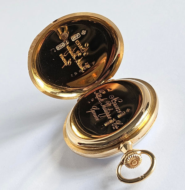 Patek Philippe Pocket Watch Vintage - 18K gold case - 1907