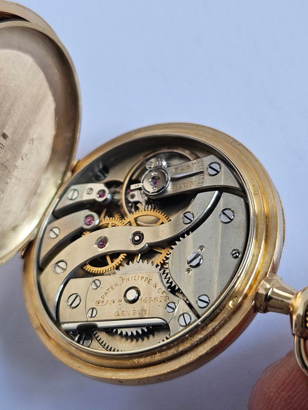 Patek Philippe Pocket Watch Vintage - 18K gold case - 1907
