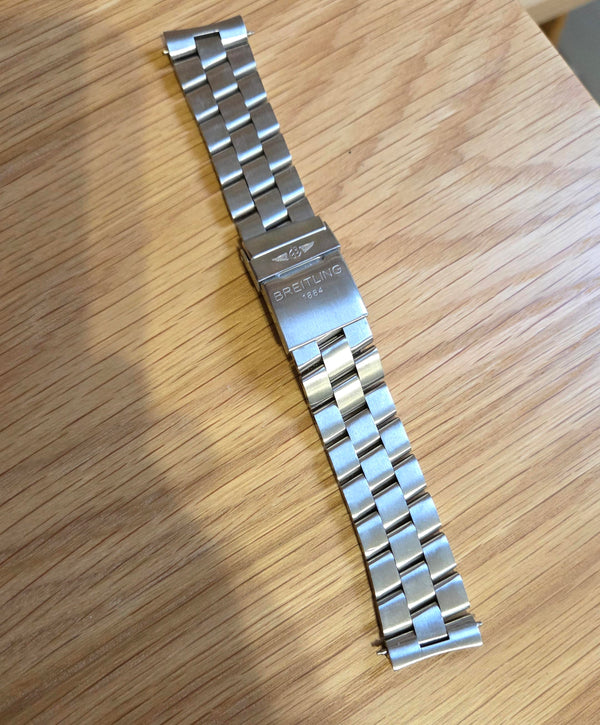 Breitling Professional II Steel watch bracelet -Genuine - 22mm
