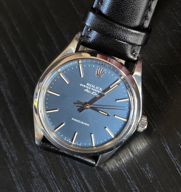 Rolex Air king Precision - Blue Dial - Ref. 5500 - 34mm Automatic - 1969