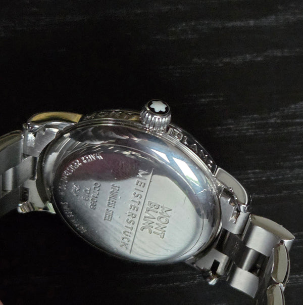 MONTBLANC Meisterstück 7019 Date -Automatic - Men's Watch- Extra leather strap