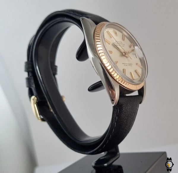 Rolex Oyster Perpetual Datejust Unisex Watch - Pie Pan Dial Ref. 1601 Wristwatch