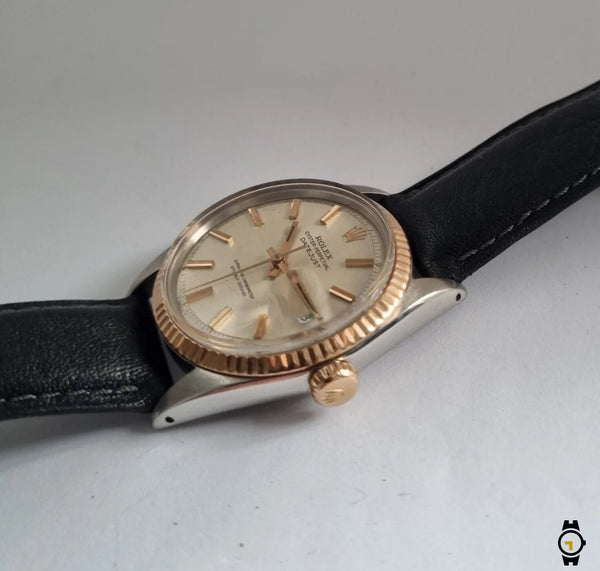 Rolex Oyster Perpetual Datejust Unisex Watch - Pie Pan Dial Ref. 1601 Wristwatch