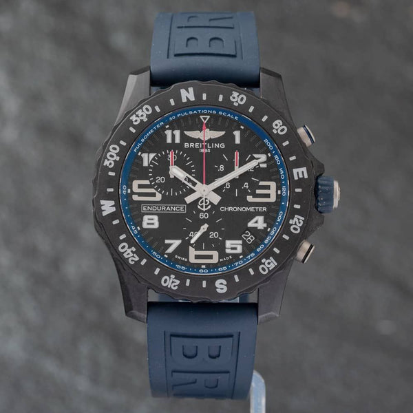 Breitling Endurance Pro Chronograph Watch - Blue strap - X82310