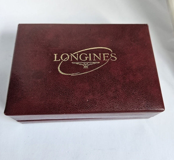 Longines watch box -Vintage - Red
