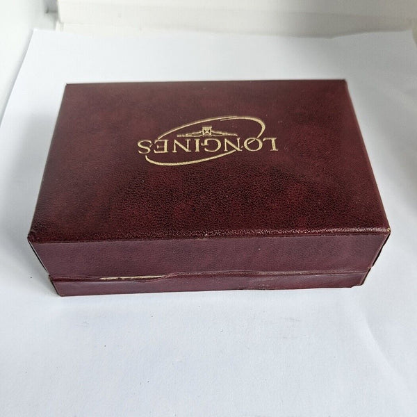 Longines watch box -Vintage - Red
