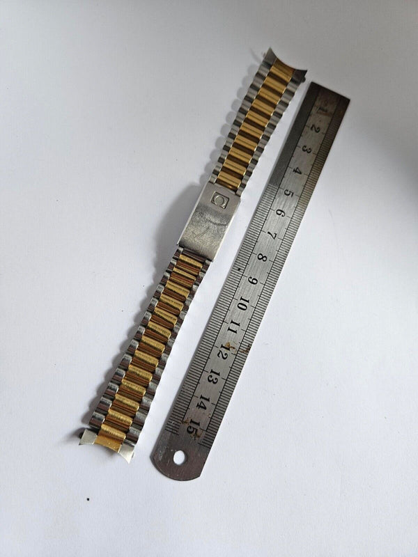 OMEGA Speedmaster-Seamaster 2 tone Bracelet 20mm - 1125/11 - End links 756