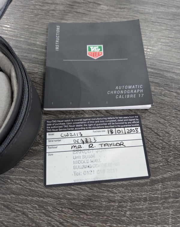 TAG Heuer Monaco Automatic Calibre 17 - Blue Men's Watch - CW2113-0