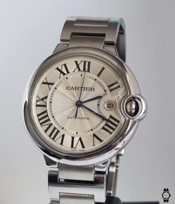 Cartier Ballon Bleu Automatic 42Mm Mens Watch - Ref. 3001 W69012Z4 Wristwatch