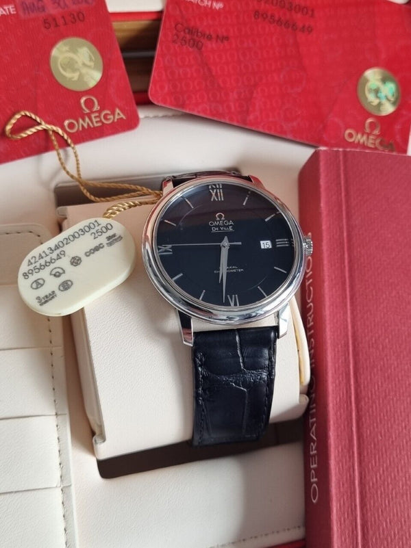OMEGA De Ville Prestige Co-axial Chronometer Mens Watch - 424.13.40.20.03.001