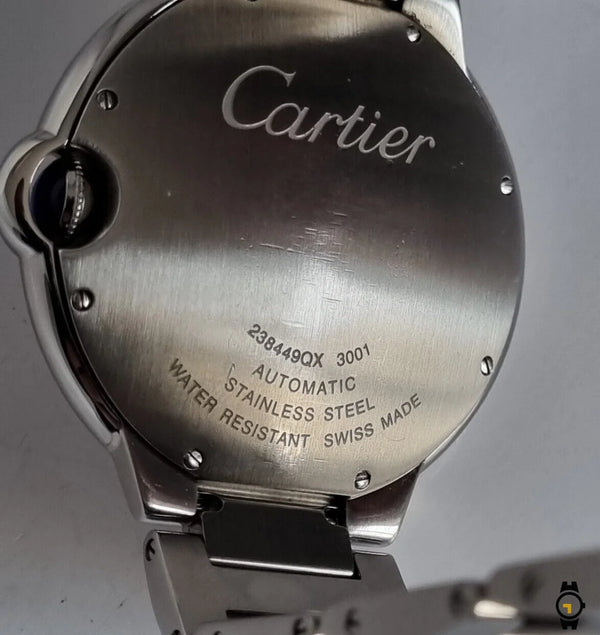 Cartier Ballon Bleu Automatic 42Mm Mens Watch - Ref. 3001 W69012Z4 Wristwatch