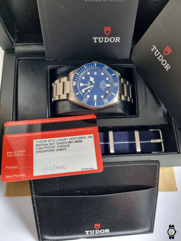 Tudor Pelagos Blue Dial - Ref. 25600Tb