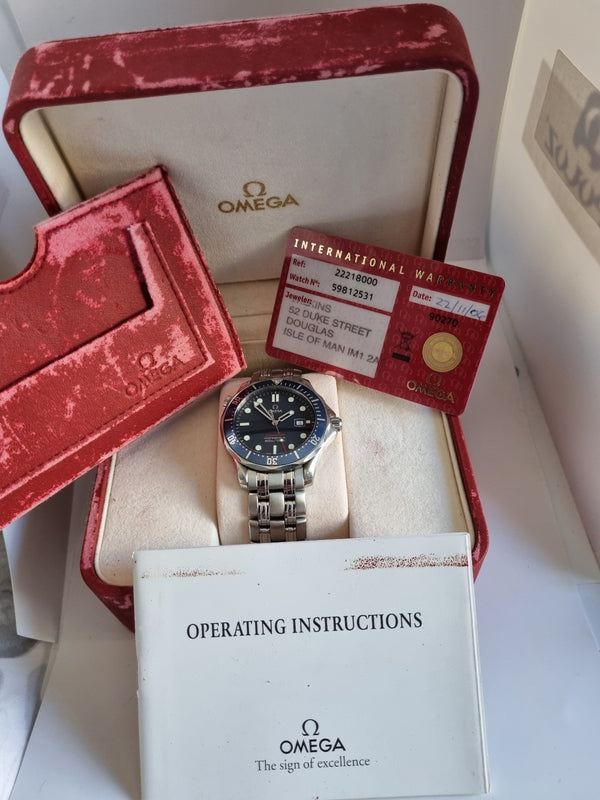 Omega Seamaster Professional 300M Quartz - 22.21.80.00