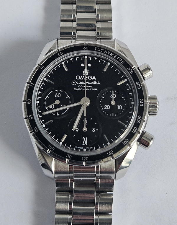 OMEGA Speedmaster 38 Co-Axial Chronograph Watch - 324.30.38.50.01.001