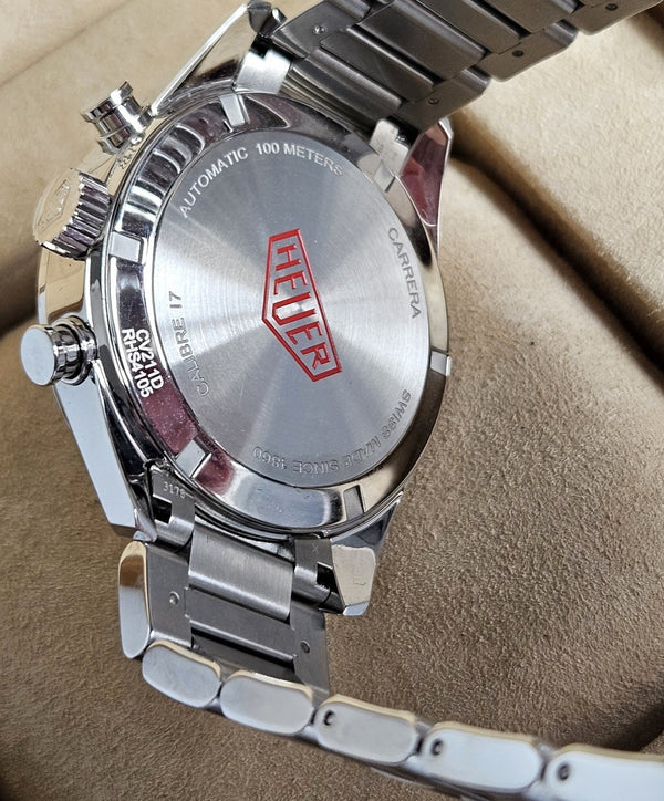 TAG Watch Tag Heuer Carrera Calibre 17 - CV211D BA0739 - back side