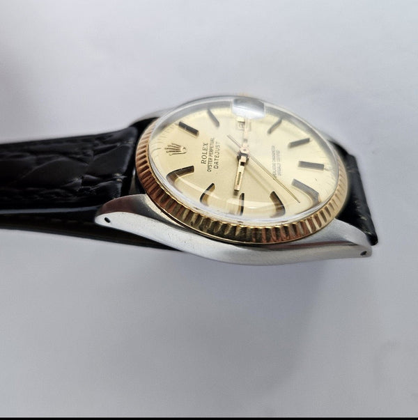Rolex Datejust 16013- 18K gold and Steel - Vintage Men's/Unisex Watch
