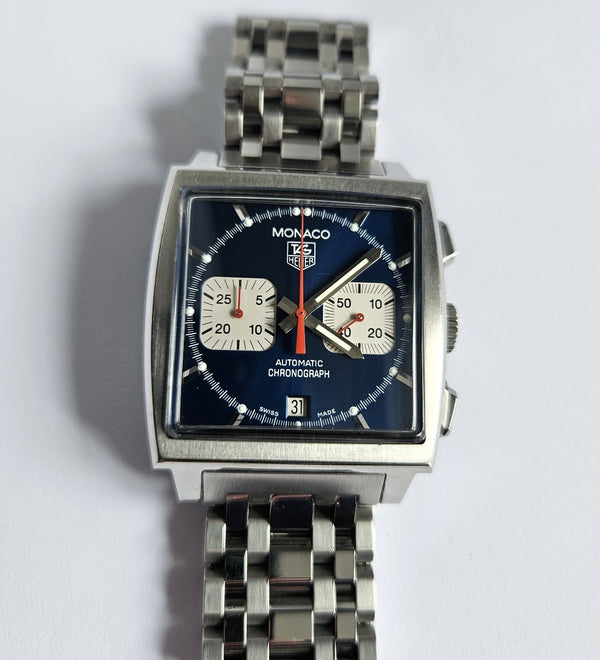 TAG Heuer Monaco Automatic Calibre 17 - Blue Men's Watch - CW2113-0