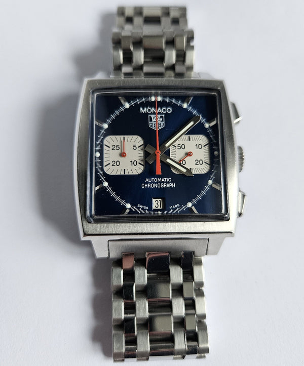 TAG Heuer Monaco Automatic Calibre 17 - Blue Men's Watch - CW2113-0