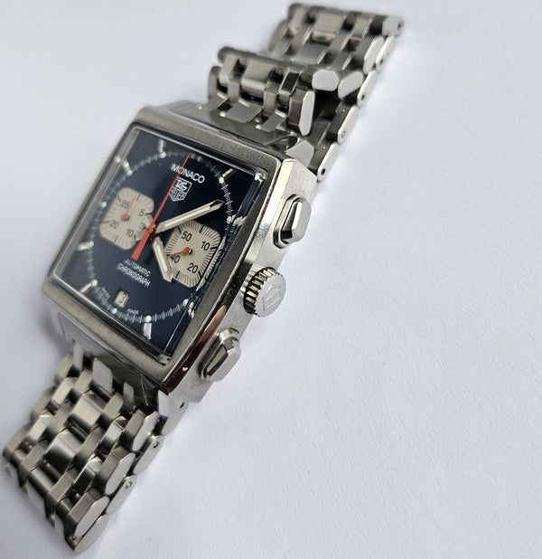 TAG Heuer Monaco Automatic Calibre 17 - Blue Men's Watch - CW2113-0