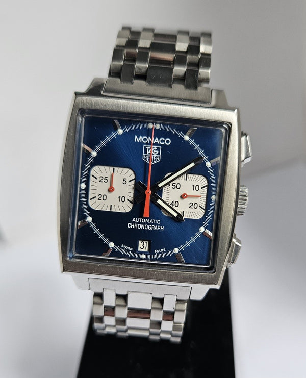 TAG Heuer Monaco Automatic Calibre 17 - Blue Men's Watch - CW2113-0