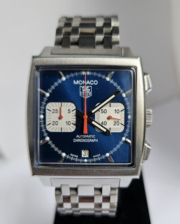 TAG Heuer Monaco Automatic Calibre 17 - Blue Men's Watch - CW2113-0