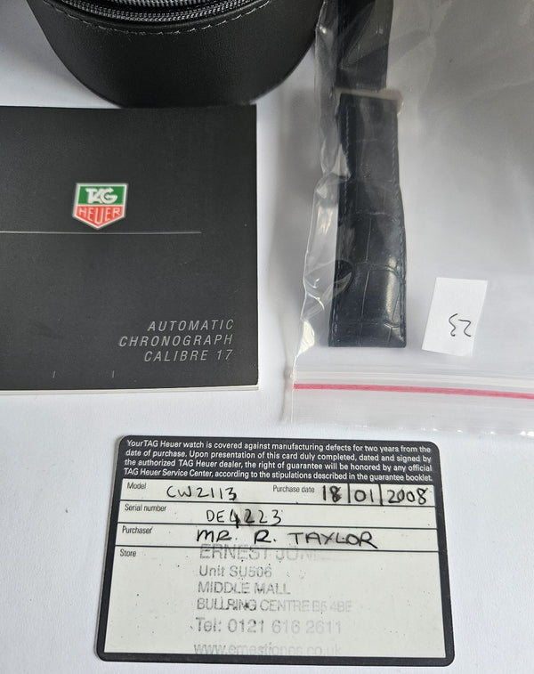 TAG Heuer Monaco Automatic Calibre 17 - Blue Men's Watch - CW2113-0