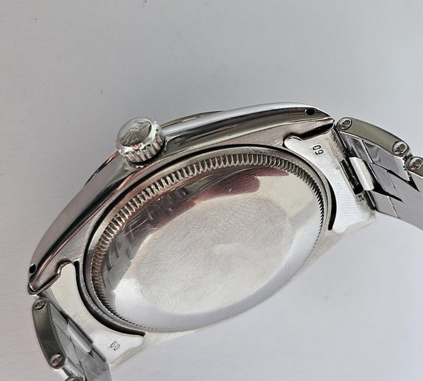 Rolex Ari King 5500 right side with Rolex crown