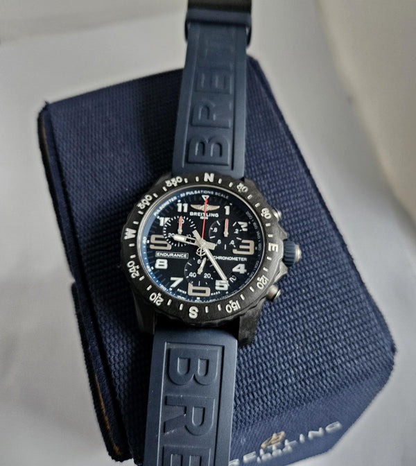 Breitling Endurance Pro Chronograph Watch - Blue strap - X82310