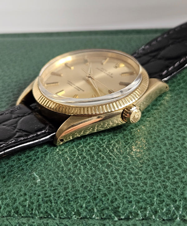 Rolex Oyster Perpetual Ref. 1005 - Automatic - 18K solid gold case- Vintage 1957 -  Men's - Unisex watch