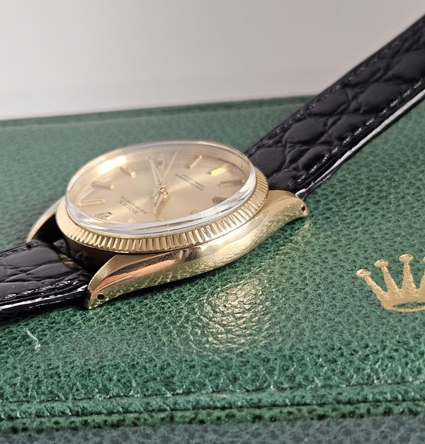 Rolex Oyster Perpetual Ref. 1005 - Automatic - 18K solid gold case- Vintage 1957 -  Men's - Unisex watch