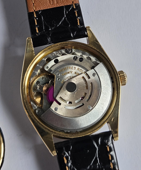 Rolex Oyster Perpetual Ref. 1005 - Automatic - 18K solid gold case- Vintage 1957 -  Men's - Unisex watch