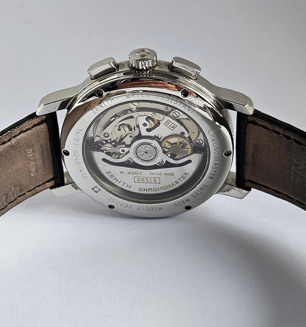 Zenith El Primero Chronomaster Lunar Phase - Silver dial - 14/01-0240-410