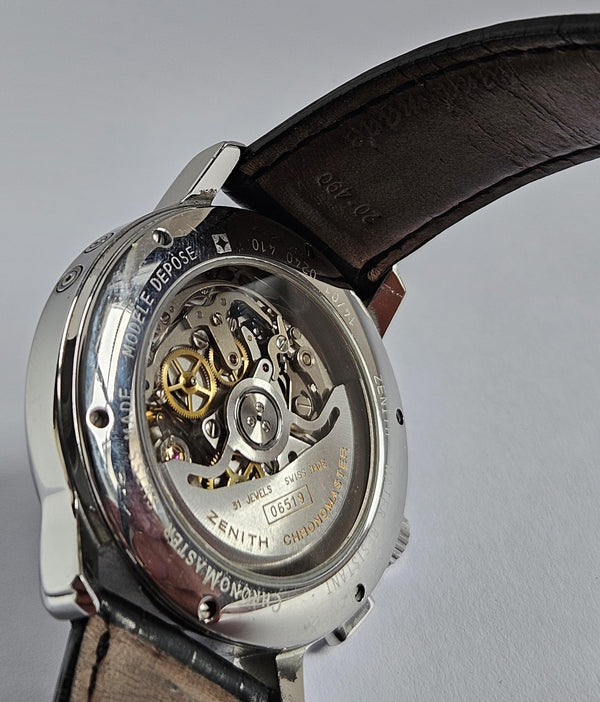 Zenith El Primero Chronomaster Lunar Phase - Silver dial - 14/01-0240-410