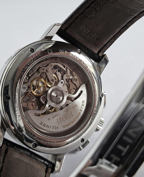 Zenith El Primero Chronomaster Lunar Phase - Silver dial - 14/01-0240-410