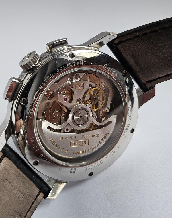 Zenith El Primero Chronomaster Lunar Phase - Silver dial - 14/01-0240-410