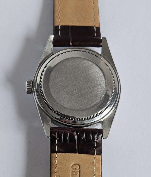 Rolex Oyster Datejust 1601 - Silver pie pan dial - Steel and Gold - Automatic Vintage Watch