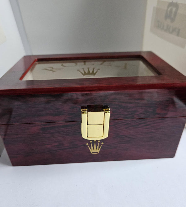 Rolex presentation Box - Travel case -  3 watches