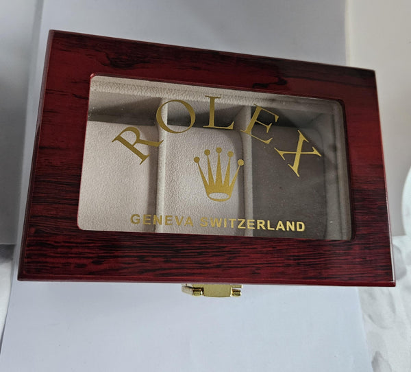 Rolex presentation Box - Travel case -  3 watches