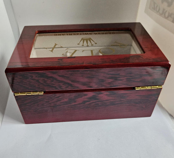 Rolex presentation Box - Travel case -  3 watches