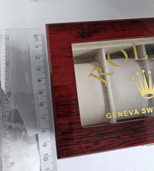 Rolex presentation Box - Travel case -  3 watches