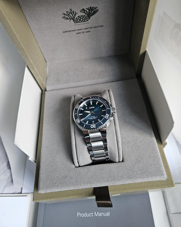 Oris Aquis Clean Ocean Limited Edition - Men's Automatic Watch - Ref. 01 033 7732 4185