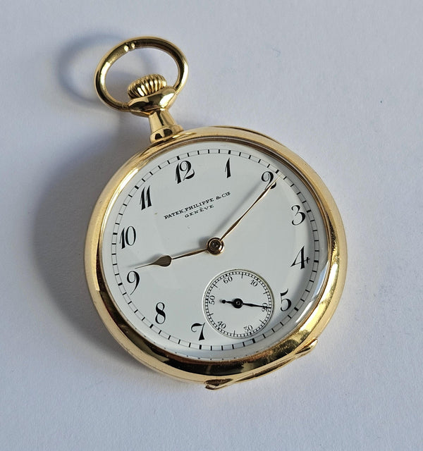 Patek Philippe Pocket Watch Vintage - 18K gold case - 1907