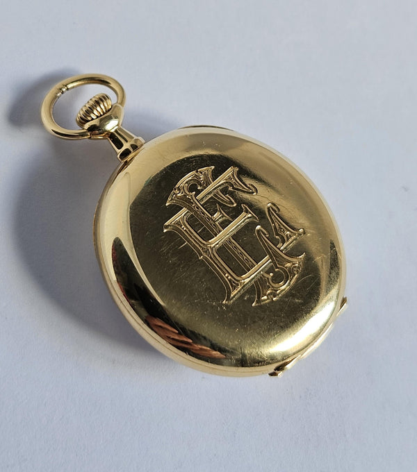 Patek Philippe Pocket Watch Vintage - 18K gold case - 1907