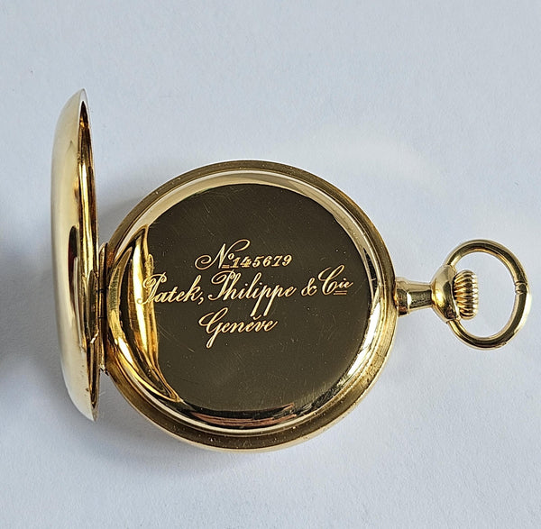 Patek Philippe Pocket Watch Vintage - 18K gold case - 1907