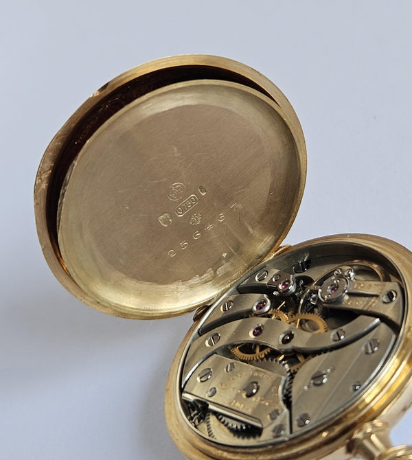 Patek Philippe Pocket Watch Vintage - 18K gold case - 1907