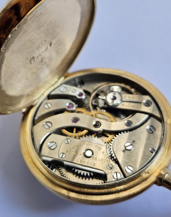 Patek Philippe Pocket Watch Vintage - 18K gold case - 1907